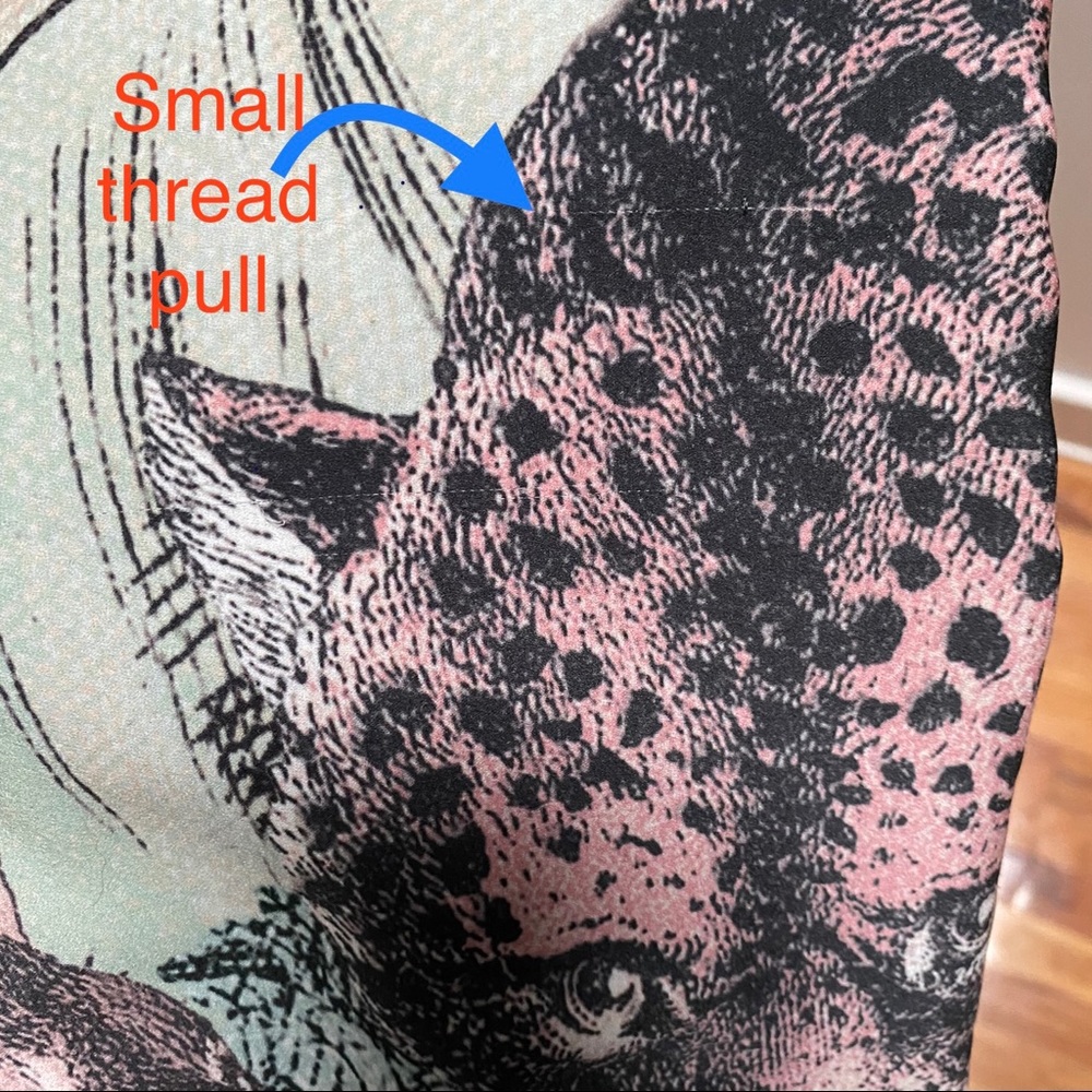 ANTHROPOLOGIE Akemi + Kin Fauna Leopard Print Henley - Picture 9 of 12